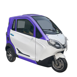 Motorcycle  3 person tricycle mini trike  fat electric tricycle  with roof