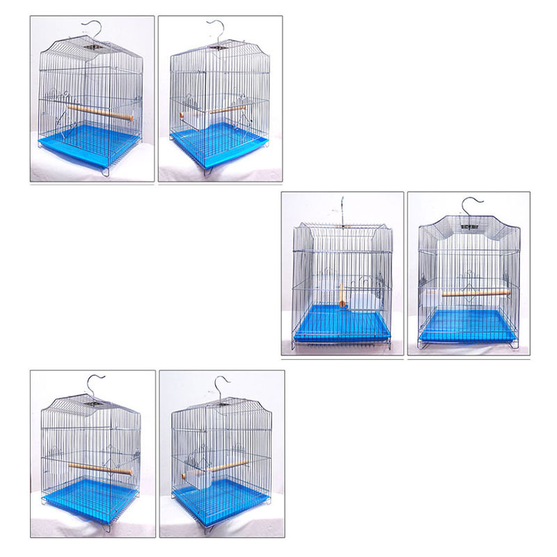 Electroplated Stainless Steel Folding Pigeon Cage Bird Cage Wholesale Cage