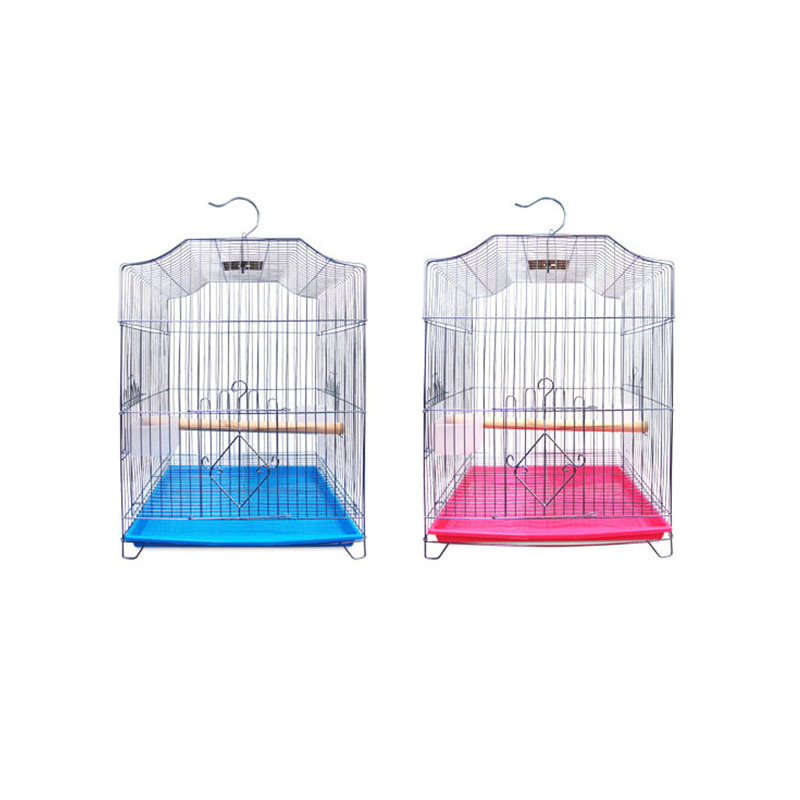 Electroplated Stainless Steel Folding Pigeon Cage Bird Cage Wholesale Cage