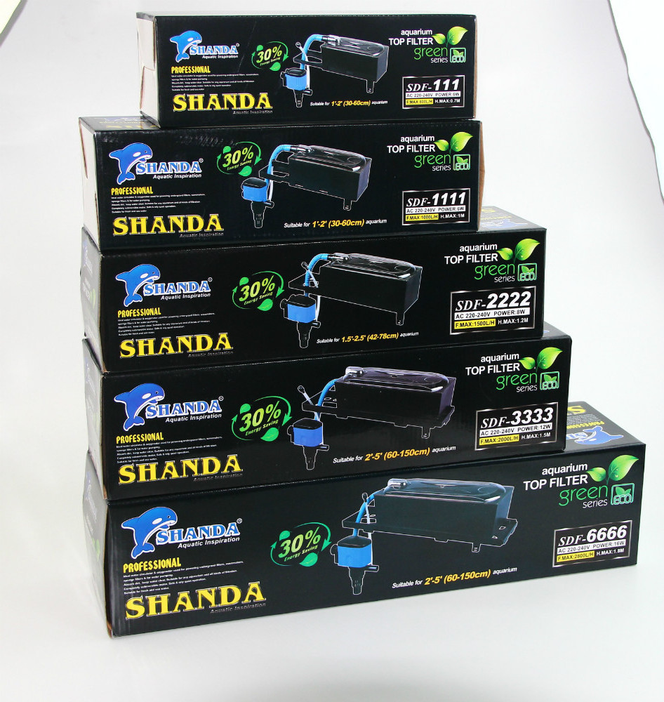 SHANDA aquarium Filter Aquarium accessories Bio-Filter Box Top Filter