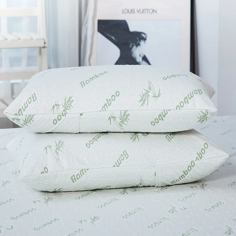 High Quality and  Hypoallergenic Bamboo Air Layer Pillow case with Hidden Zipper Custom Size Pillow Protector