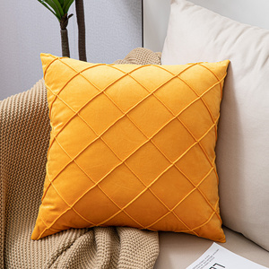 Wholesale High Quality Sofa Pillow Case Home Sofa Decorative Velvet Cushion Cover