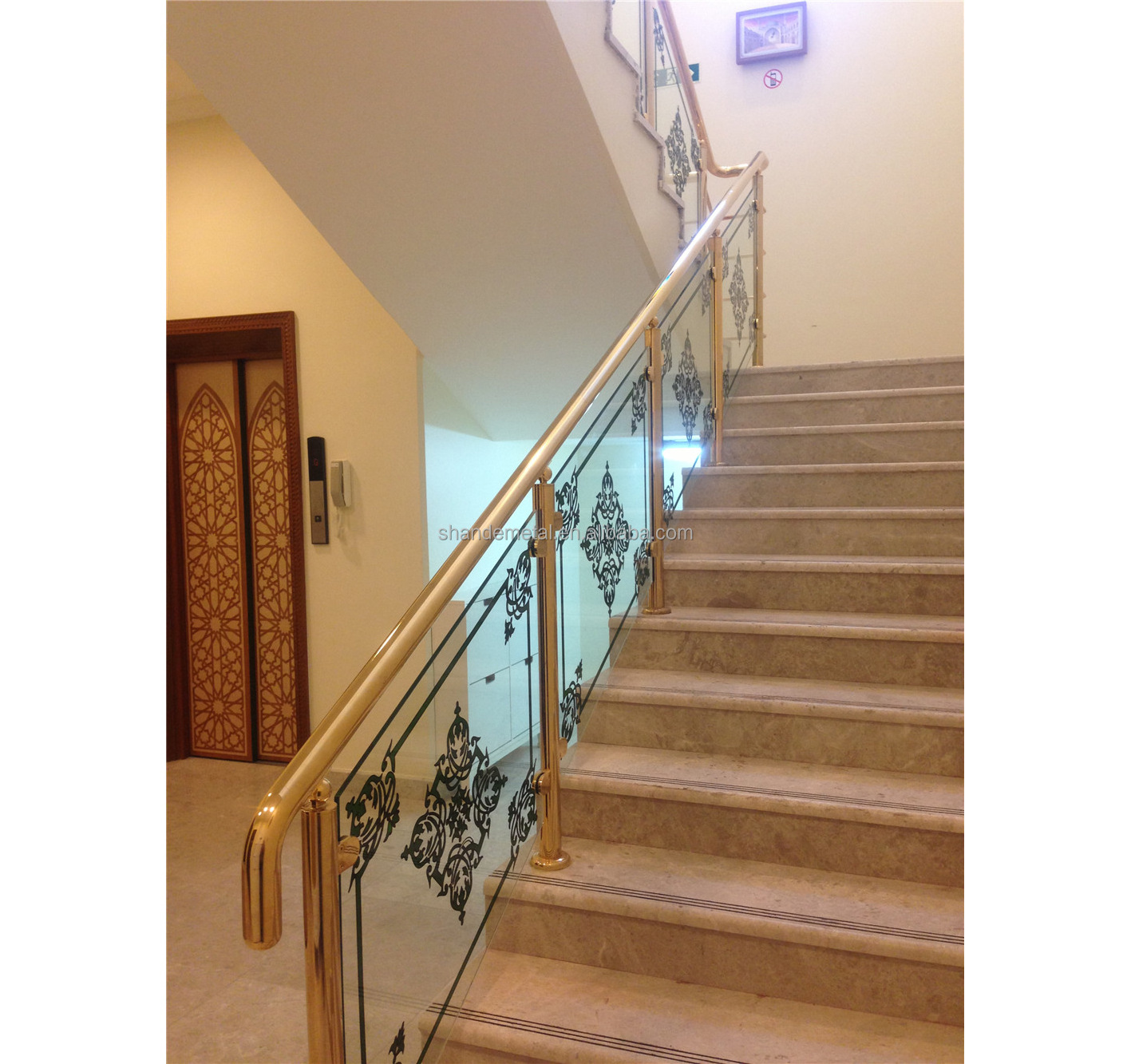 Modern Design Good Quality Indoor Handrail System Best Prices Stainless Steel Stair Glass Railing