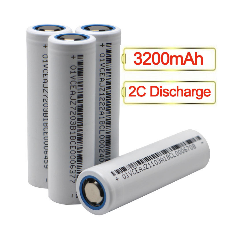 Rechargeable 3200mAh 3.7V INR18650-320 DLG 18650 Li-ion Battery for Flashlight