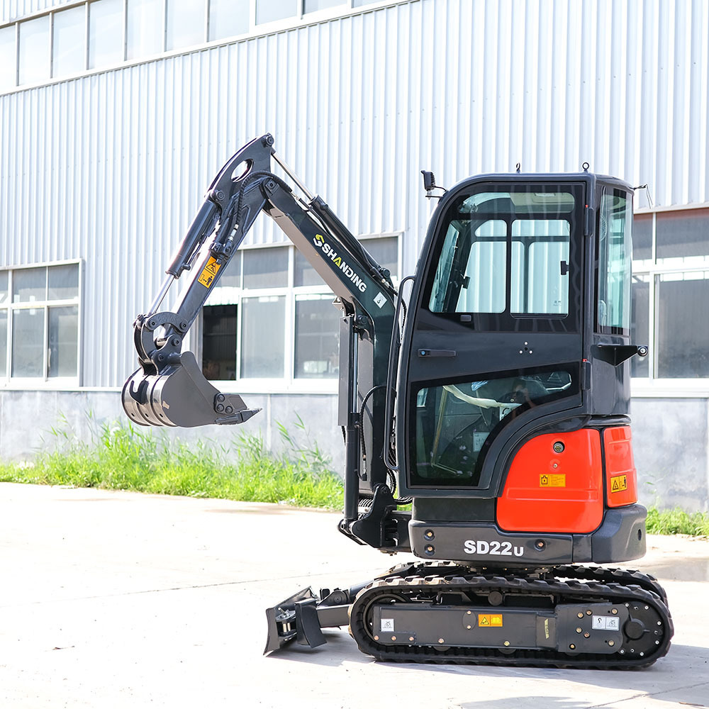 New 2 ton Small Hydraulic Crawler Machine Excavator Mini Excavadora 2 Ton Minibagger Bagger Digger Mini Excavator