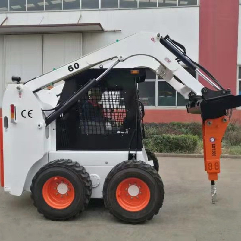 Factory Supply Skidsteer Mini Skid Steer Loader Earth Auger For Skid-Steer Mini Kompaktlader