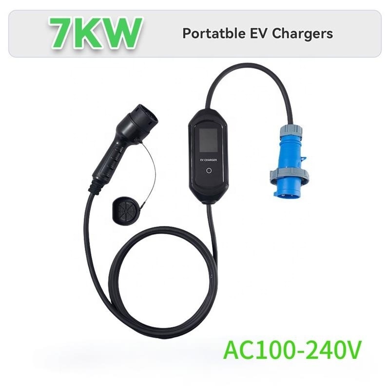 Level 2 Ev Charger | Up To 32 Amp 25ft Cable 240v ce Electric Vehicle Charger 6-50 Plug Indoor/outdoor Ev Charging Pile