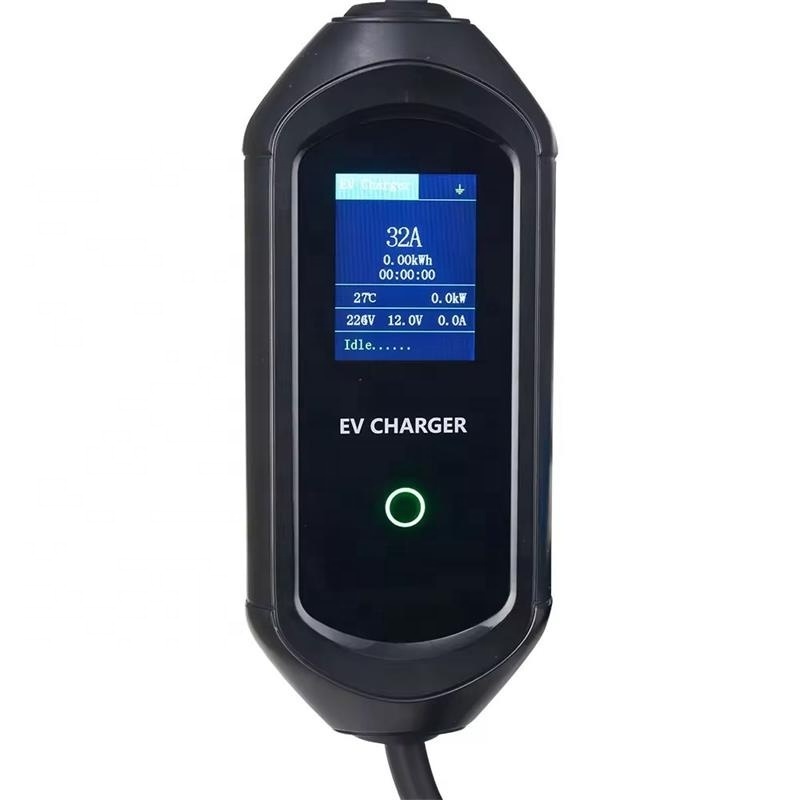 Level 2 Ev Charger | Up To 32 Amp 25ft Cable 240v ce Electric Vehicle Charger 6-50 Plug Indoor/outdoor Ev Charging Pile