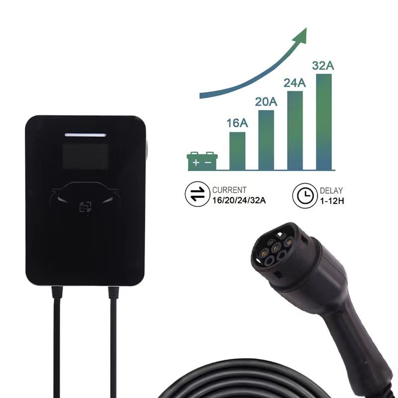 11kw 22kw 7kw Wifi Rfid Electric Car Ac Charging Station Charger Home Electric Car With Payment