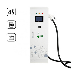 New Product 40Kw Electric Vehicle Charging Station Cable Retractor Pedestal For Abb Cabinet Dc Fast Ev Charger 30Kw