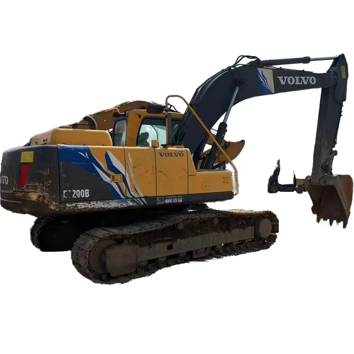 Wholesale Used Excavator 20 Tons Used Medium-sized Volvo EC200B Excavator Best Selling Low price new secondhand Excavator