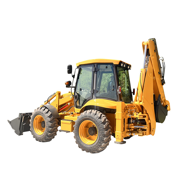 New backhoe loader 8 ton small tractor or tracked vehicle with both a loader and backhoe on sale