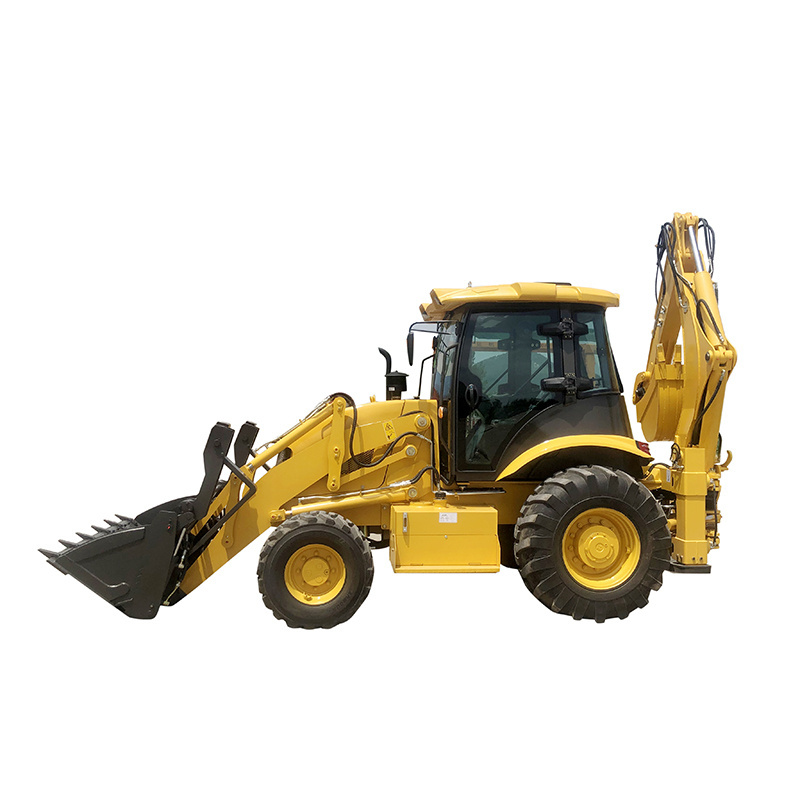 New backhoe loader 8 ton small tractor or tracked vehicle with both a loader and backhoe on sale