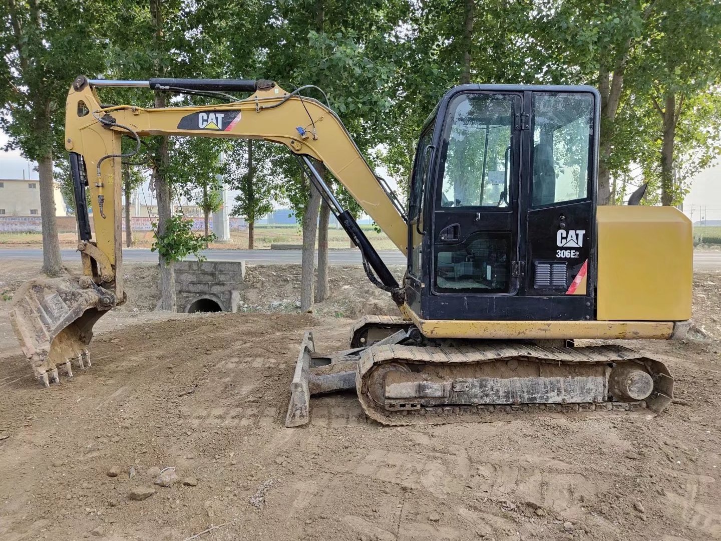 Used excavator Caterpillar 307 earth moving machine CAT305 307 320B 320D 330C used Crawler Excavator cheap price on sale