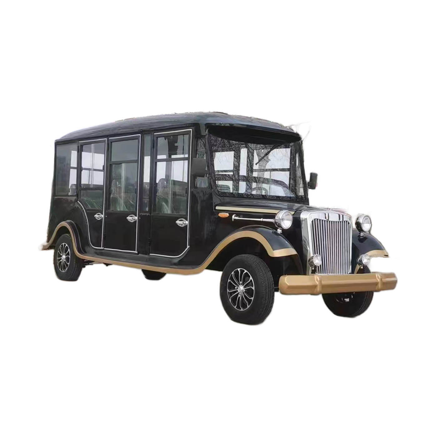 Quality assurance Antique car golf car retro style classic old electric sightseeing car