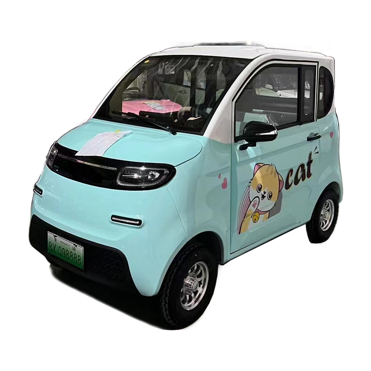 Small mini electric car Electric minicar long-distance adult electric car