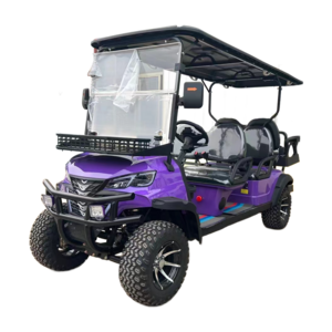 6 Person 72v electric lifted golf cart off road buggy with lithium battery From US Supplier