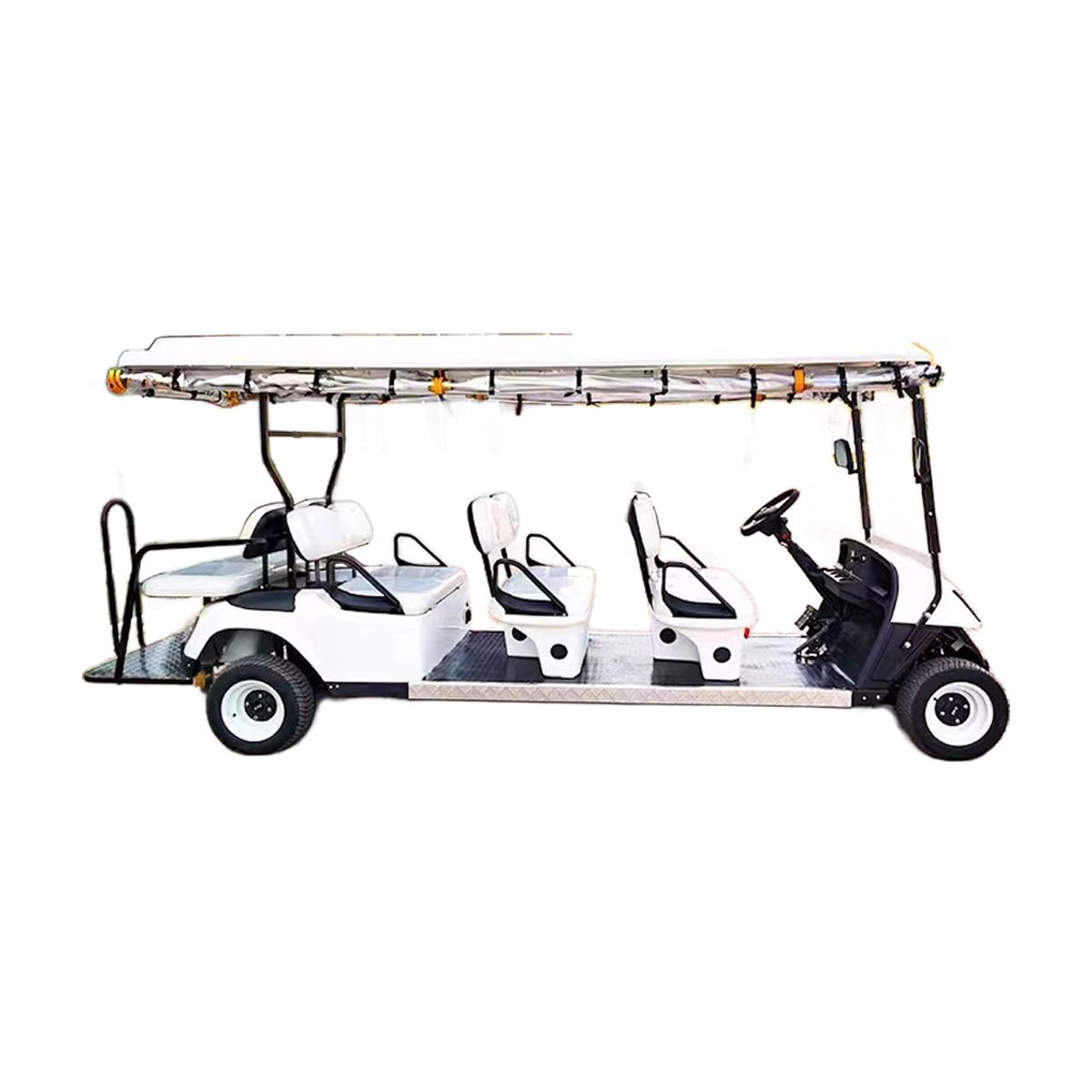 Discount Golf cart New single 8 seats seat club Car cross-country Cart Electric golf cart