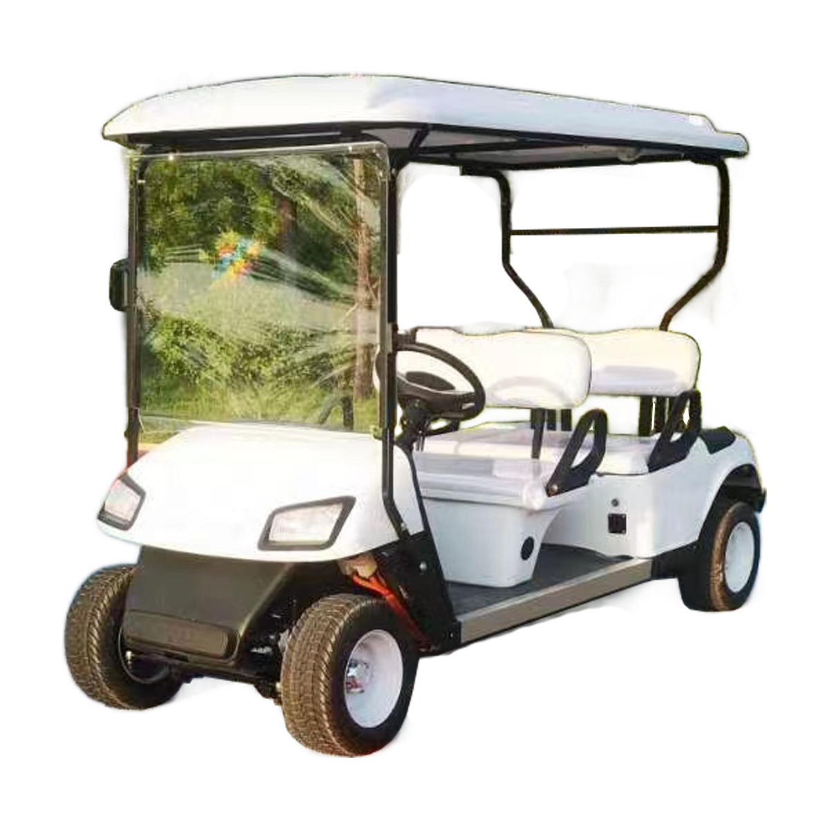 6 Person 72v electric lifted golf cart off road buggy with lithium battery From US Supplier