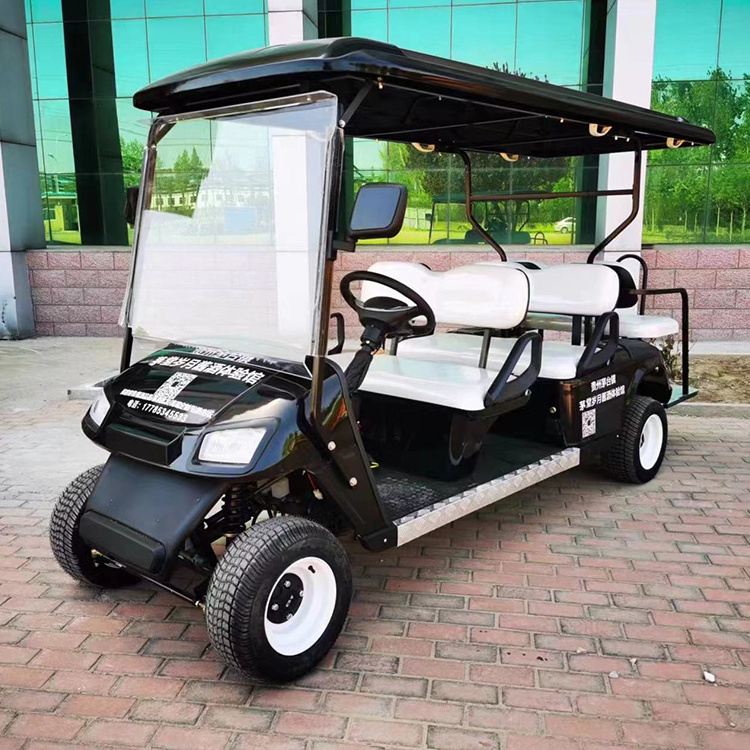 Car Electric Motorized Golf Pull Cart Motor CE EN12184 2020 6 Seater Sightseeing Scooter Club Steel Customized