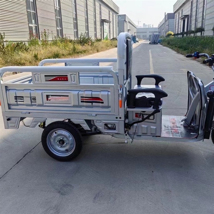 1200w 48v 60V 20A  Hot Electric motorised Tricycles Cargo Truck Big Wheel Tricycle for Adult sale