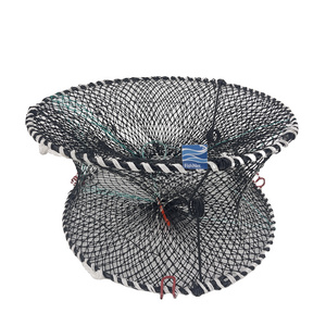 Low price collapsible crab cage king crab trap pots of fishing operation in for Boat Fishing