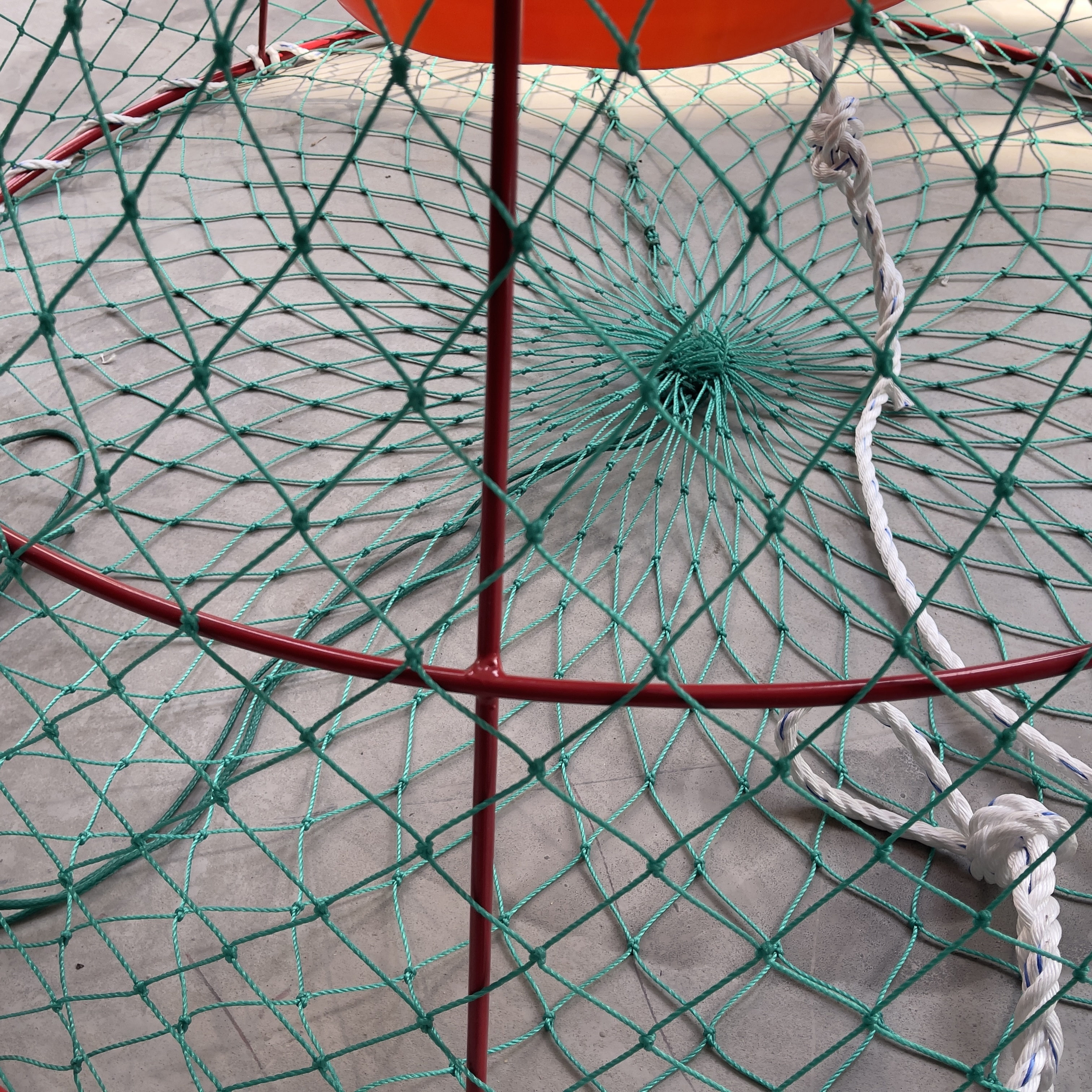 Hot sale 12/14mm Frame King Crab Cage Large Crab Pot Used for Under Deep Sea Heavy Duty For Catching Crab