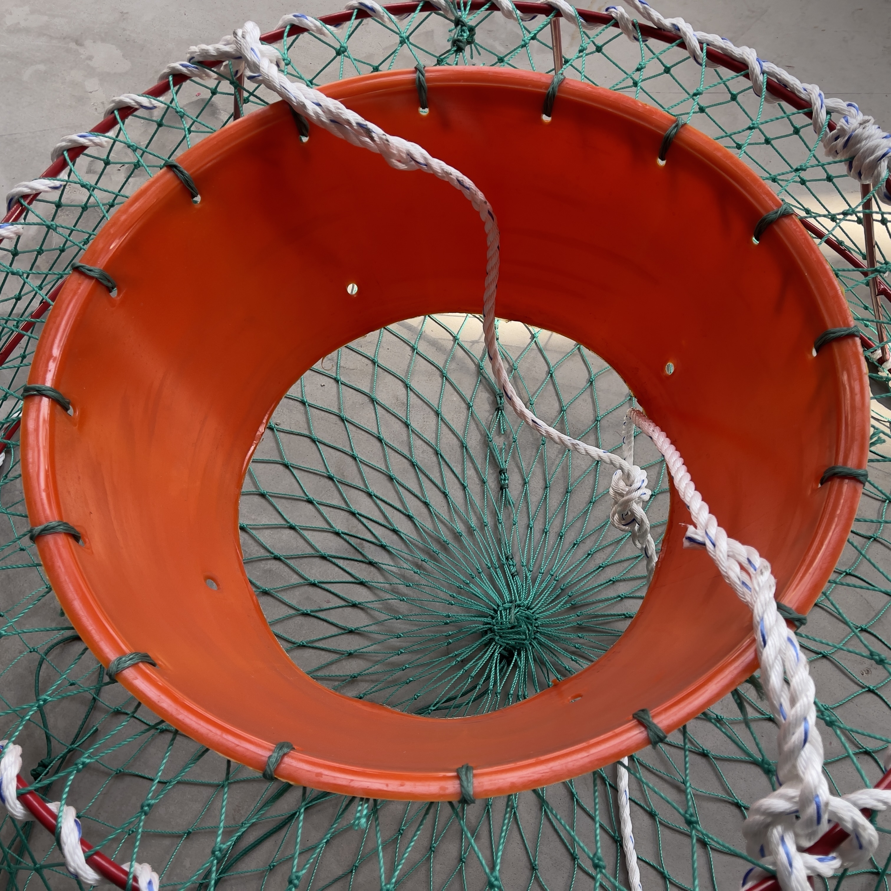 Hot sale 12/14mm Frame King Crab Cage Large Crab Pot Used for Under Deep Sea Heavy Duty For Catching Crab