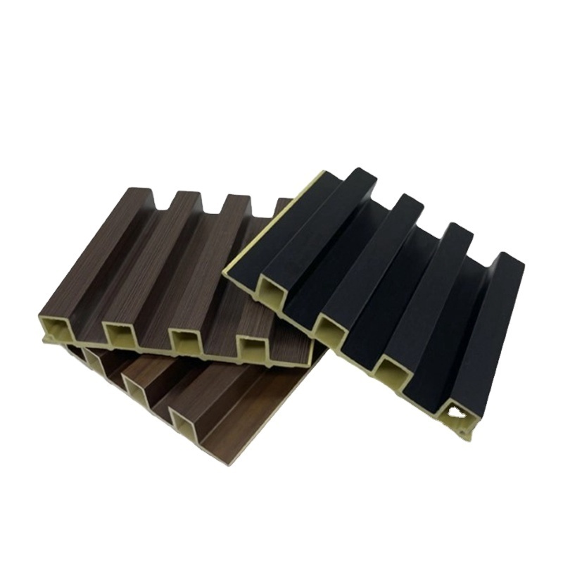 Eco-Friendly Wood Plastic Composite Wpc Slat Wall Panel Wpc Panel Wall