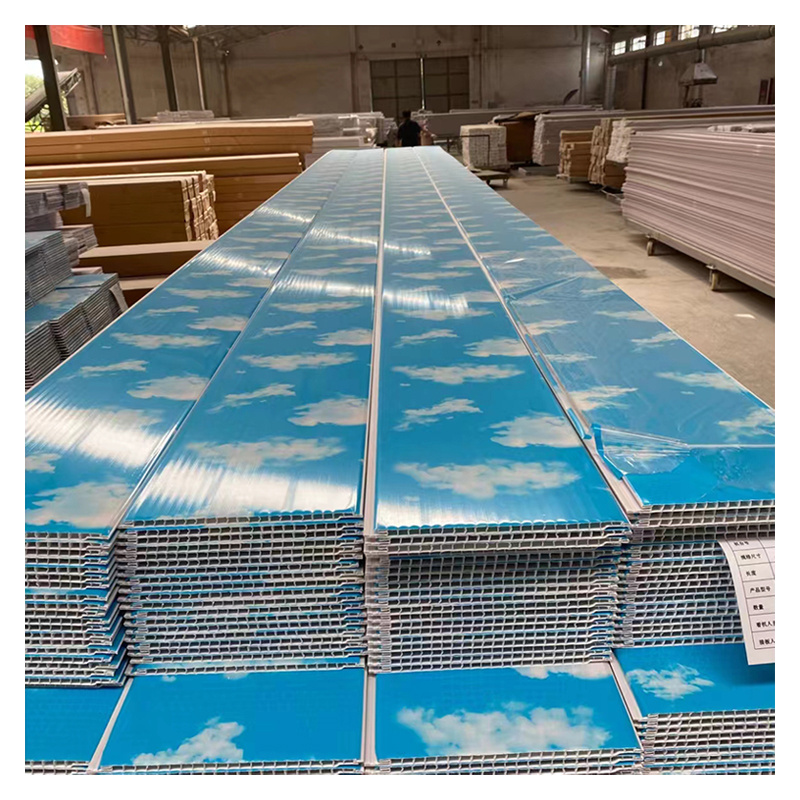 Customized Laminated PVC Ceiling wall panel Indoor PVC Laminated Ceiling Tiles