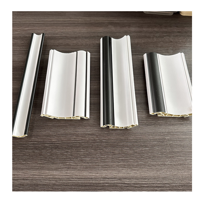 Waterproof Baseboard Moulding Wall Skirting Pvc Skirting Board