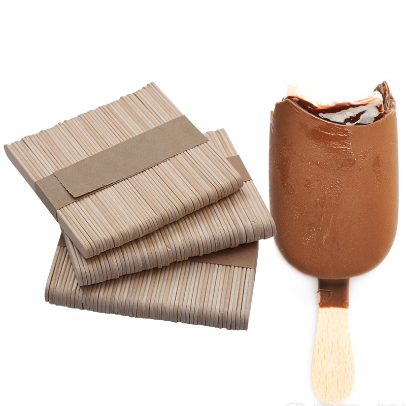 Best Long Thin Round Wooden Popsicle/Lollipop/Ice Cream Craft Sticks