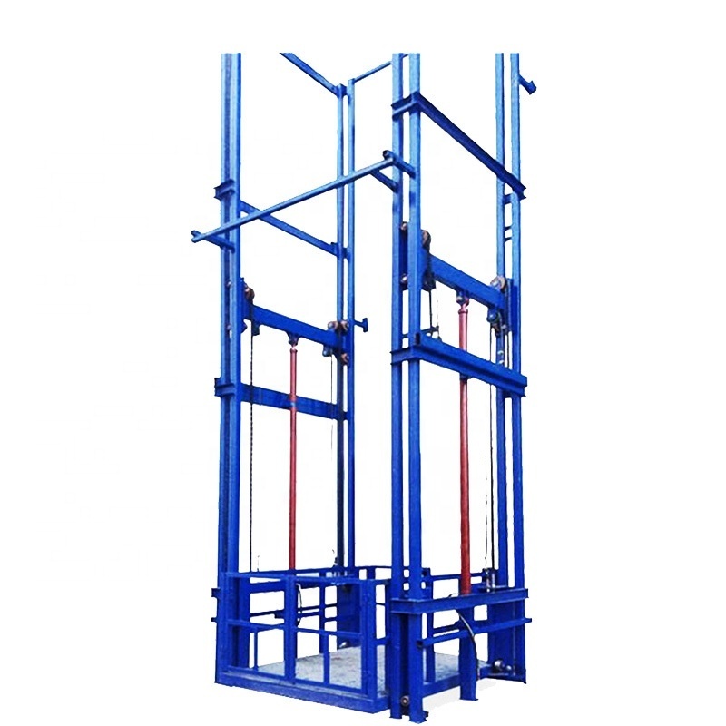 high quality hydraulic goods elevator lift work platforms cargo lifting platform