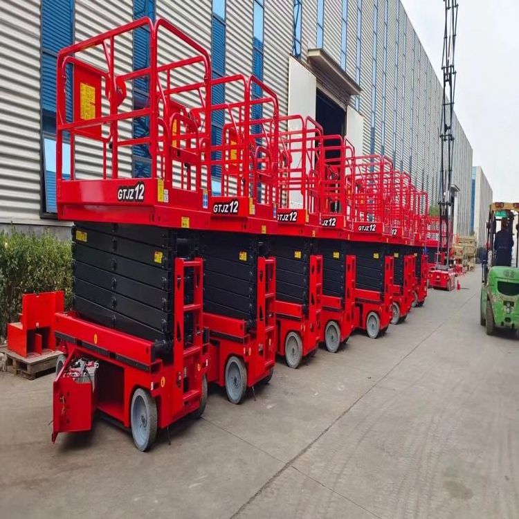 high rise mini hydraulic window cleaning lift platform Scissor Lift Table for building