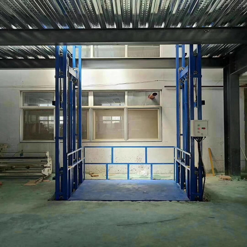 high quality hydraulic goods elevator lift work platforms cargo lifting platform