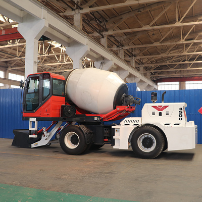 SDJG Mobile Self Loading Concrete Mixer Truck Mobile Concrete Mixer Trucks With Good Price