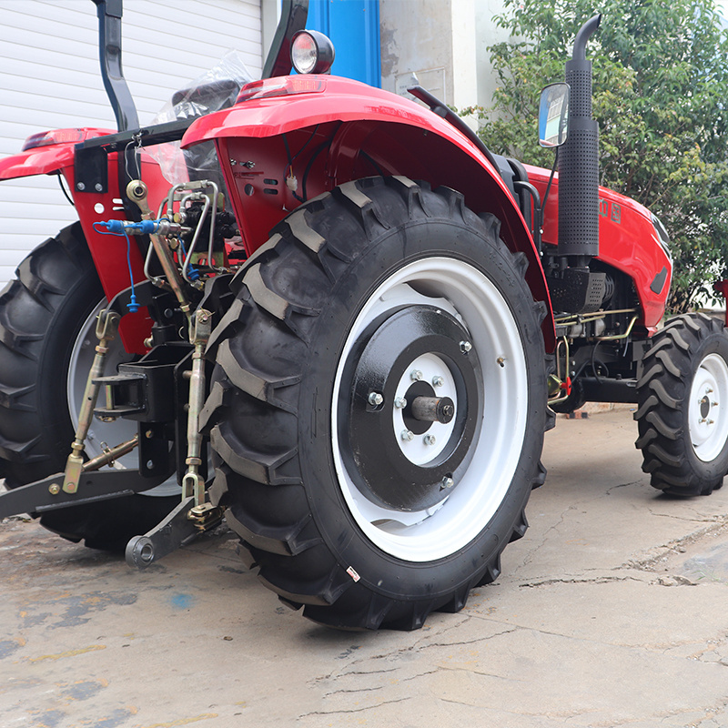 Multifunction SDJG agricolas 4wd farmer tractores compact agriculture tractor farm agriceltural 4x4 mini farming tractors