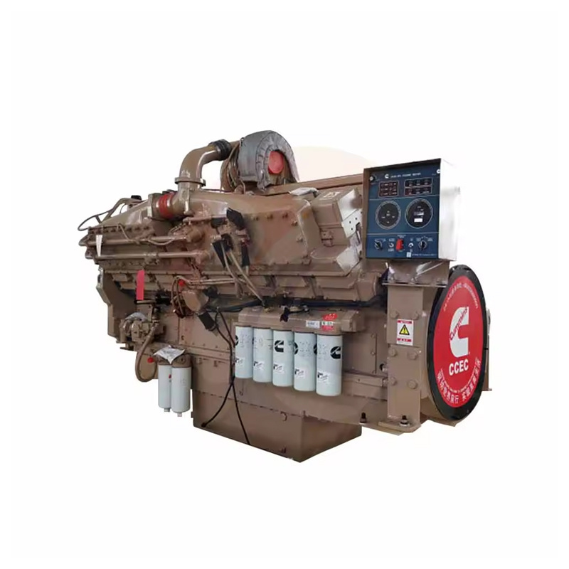 High quality New Cummins Water Cooling Kta50-c1600 16 Cylinders Construction Engine 1200kw