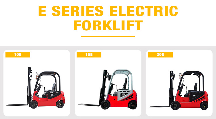 Free Shipping 1.5Ton 2Ton 2.5Ton 3Ton 5Ton Ce SDJG Warehouse 4X4 Battery Forklift 4 Wheel Mini Compact Electric Forklift