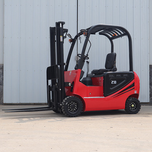 Free Shipping 1.5Ton 2Ton 2.5Ton 3Ton 5Ton Ce SDJG Warehouse 4X4 Battery Forklift 4 Wheel Mini Compact Electric Forklift