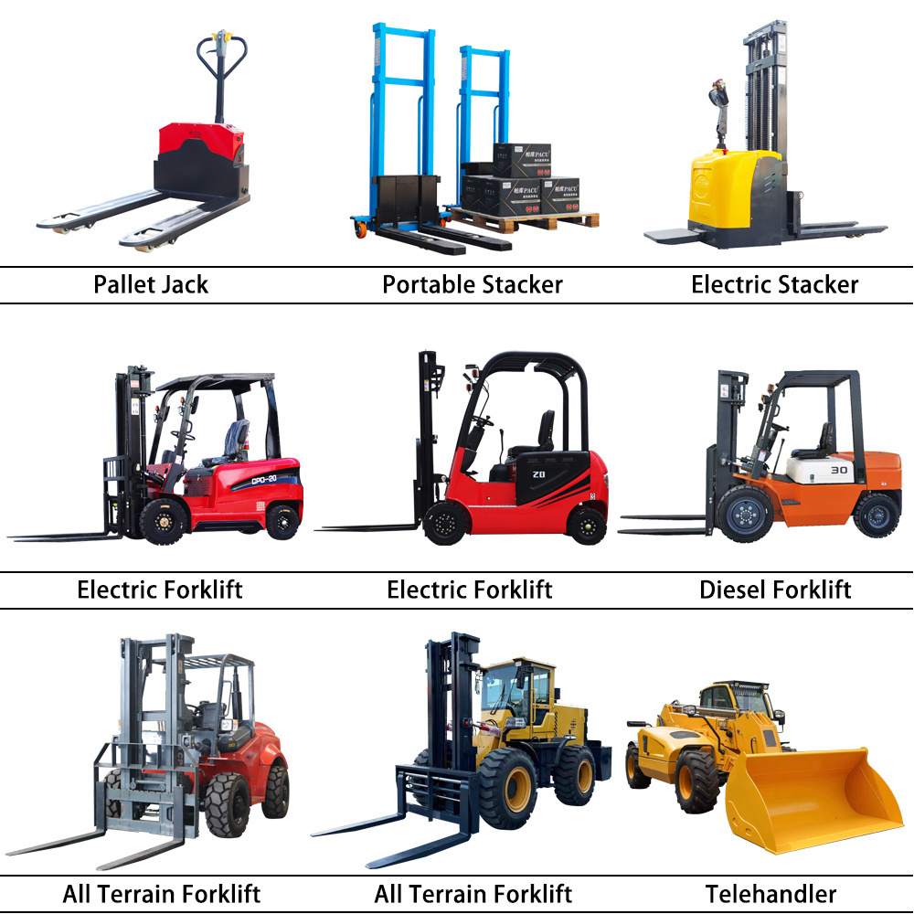 Free Shipping 1.5Ton 2Ton 2.5Ton 3Ton 5Ton Ce SDJG Warehouse 4X4 Battery Forklift 4 Wheel Mini Compact Electric Forklift