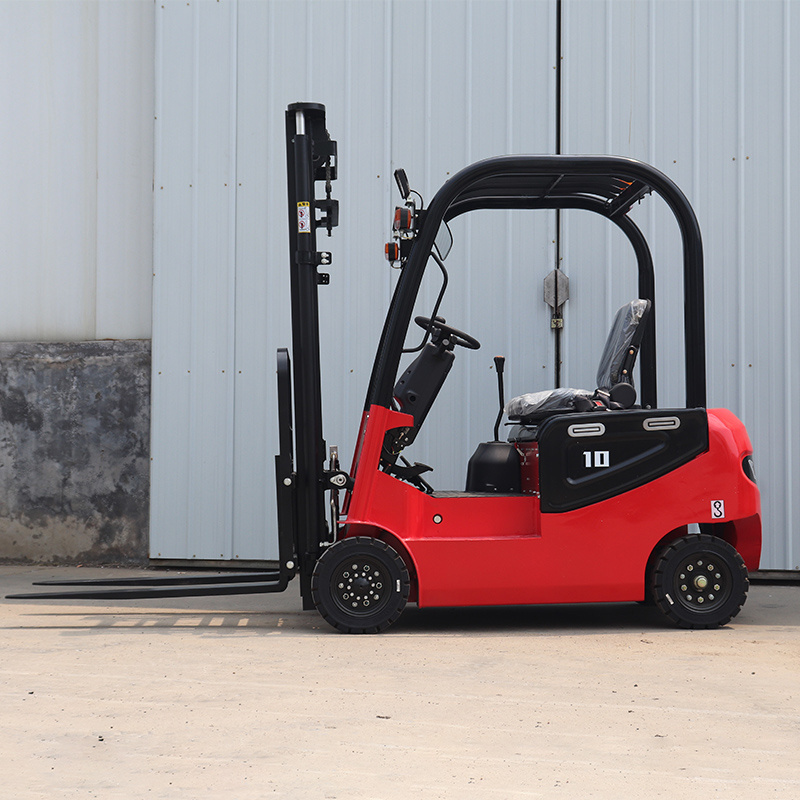 Free Shipping 1.5Ton 2Ton 2.5Ton 3Ton 5Ton Ce SDJG Warehouse 4X4 Battery Forklift 4 Wheel Mini Compact Electric Forklift