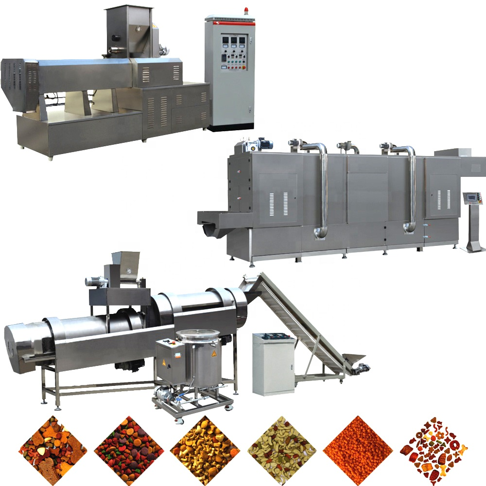 Automatic Full Production Line Dog Food Making Machine Pet Food Processing Machine With CE Certification