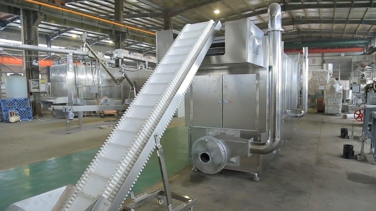 Automatic Industrial Puffed Corn Snack Machine Food Processing Machinery