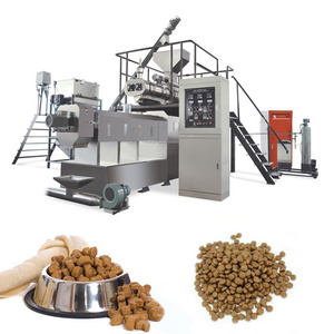 Fully Automatic Factory Supply  Pet Food Processing Machine Dog Food Making Machine