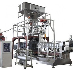 Double Screw Extrusion Pet Food Machine Large Capacity Dog Food Full Production Line