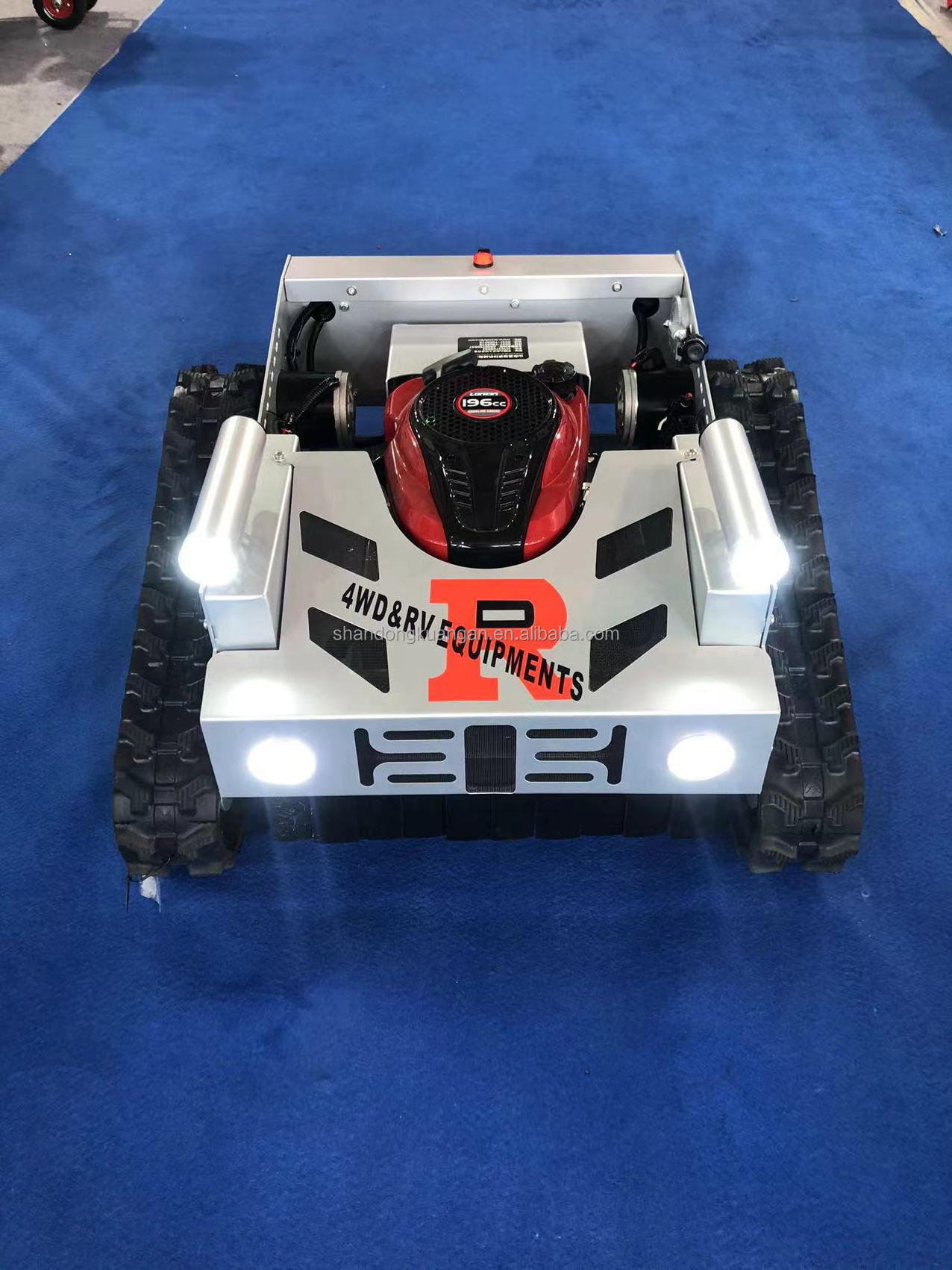 2022 gasoline engine all wheel drive remote control portable smart ATV lawn mower robot zero turn grass mower