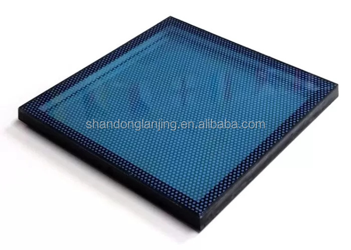 China factory  high quality ceramic fritted &ceramic painted tempered toughened glass price