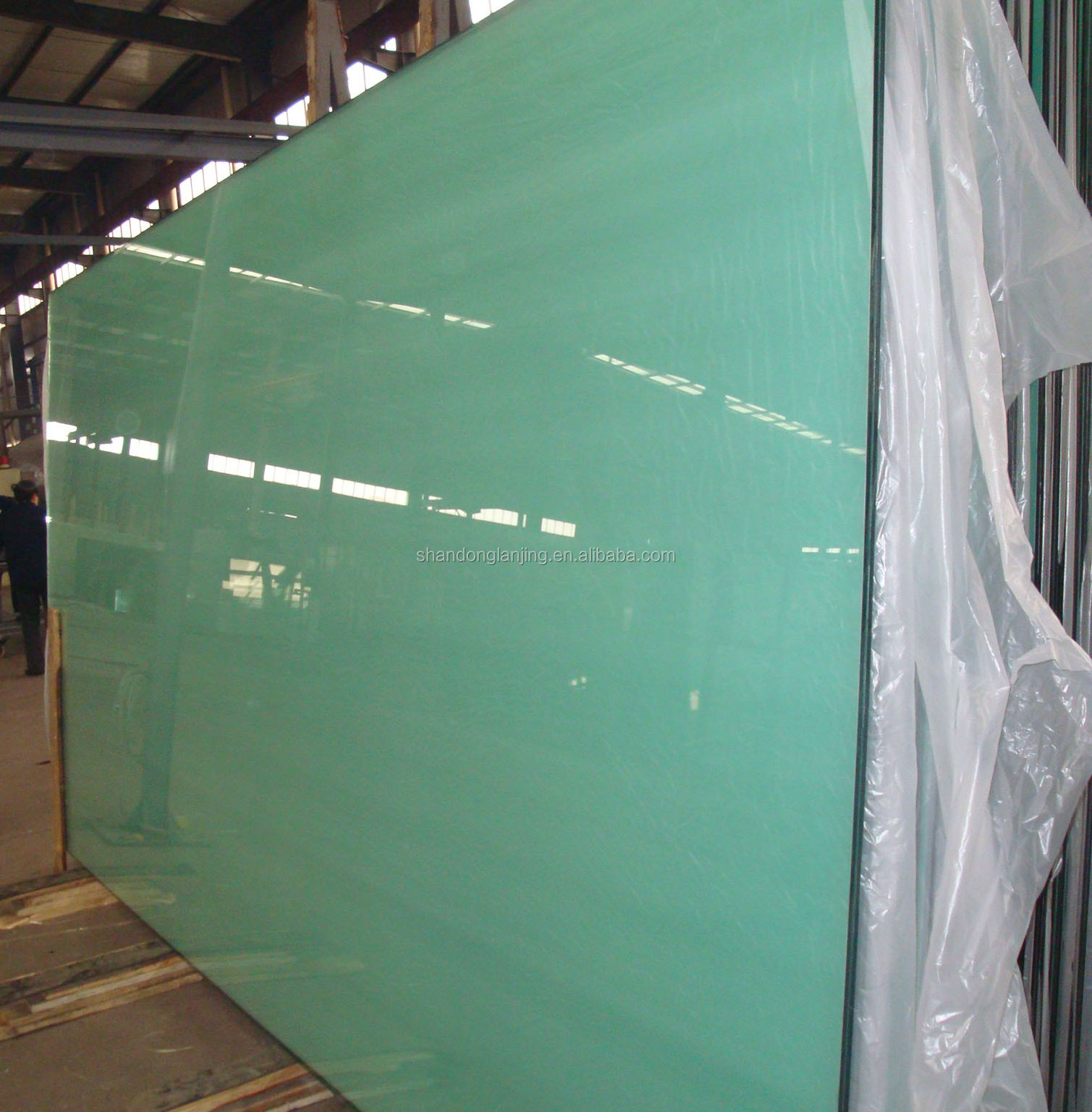 China factory  high quality ceramic fritted &ceramic painted tempered toughened glass price