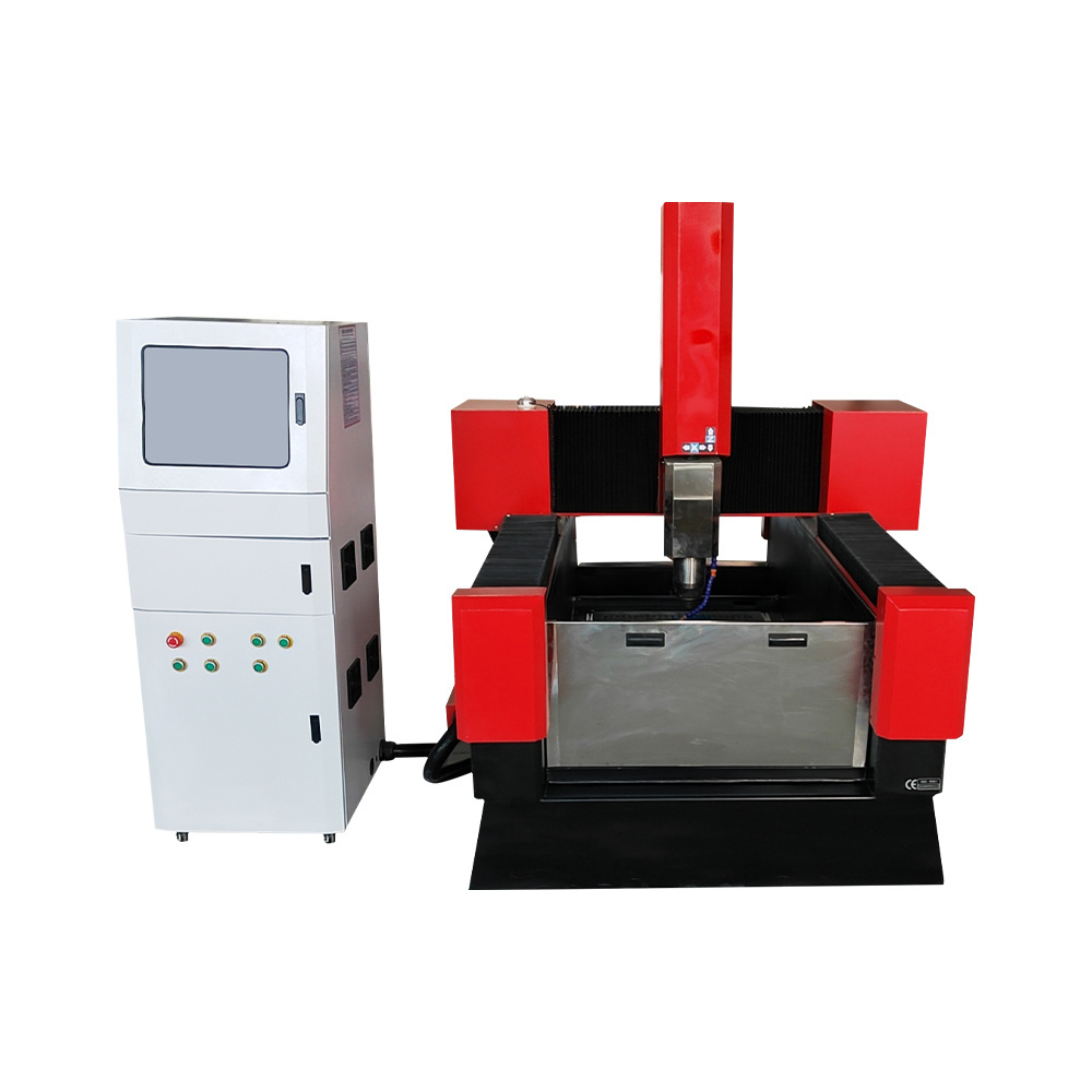 China sale 9015 marble granite headstone carving milling edge polishing machinery CNC Stone engraving machine